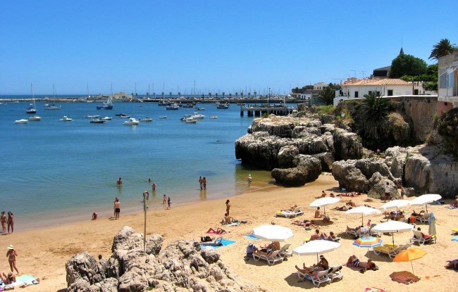 Cascais Beach, Lisbon Coast, Portugal