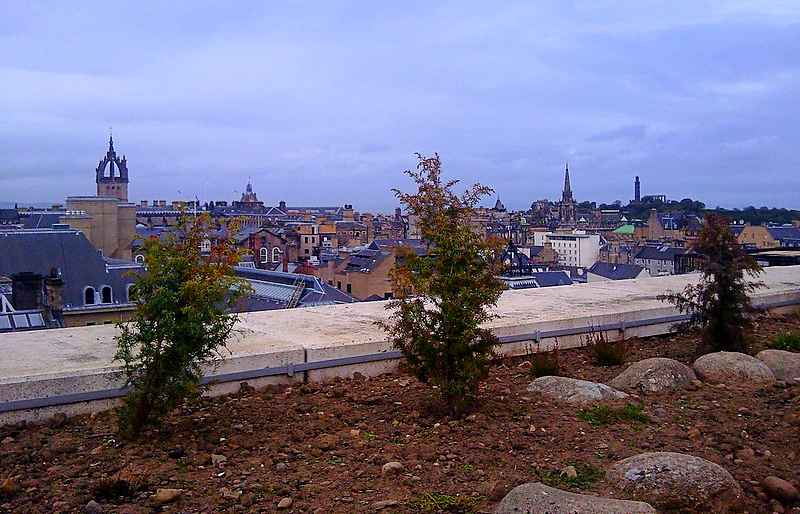 Rooftop Terrace at the National Museum of Scotland, Edinburgh Rooftop Terrace at the National Museum of Scotland, Edinburgh