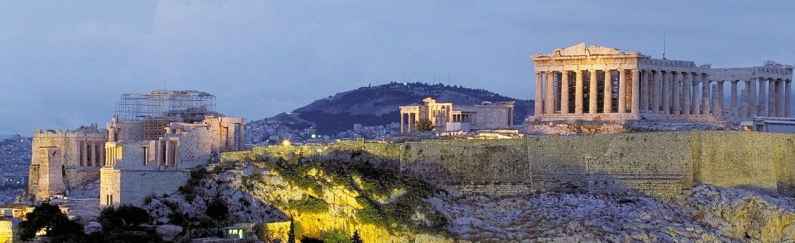 Parthenon and Acropolis in Athens, Greece