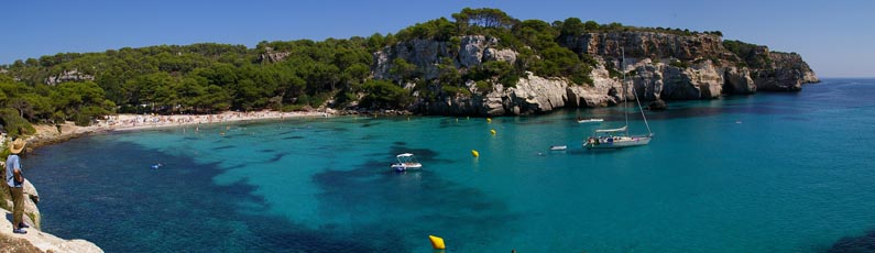 The island of Menorca in the Balearic Islands, Spain