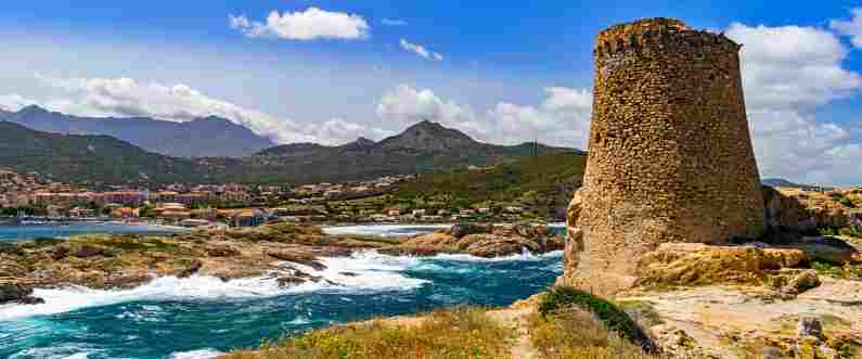 Sardinia landscape in Italy