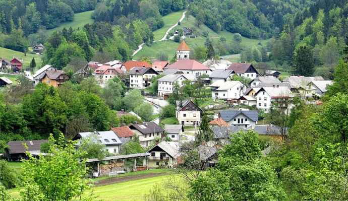 Tuhinj Valley, Slovenia